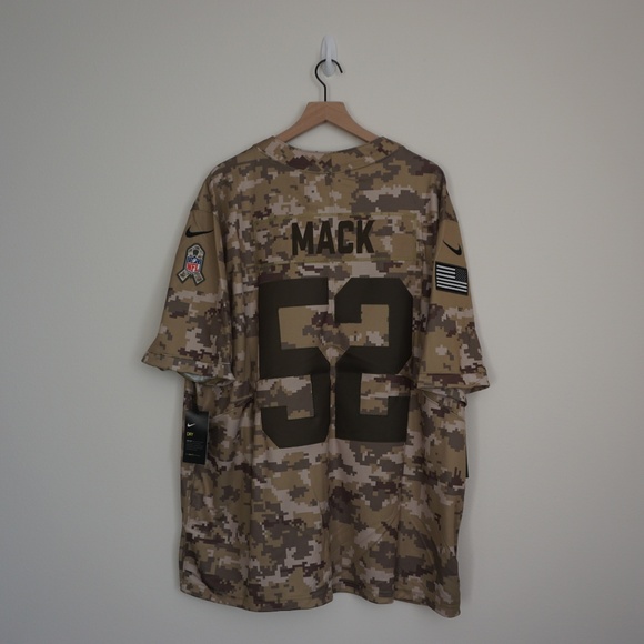 Nike KHALIL MACK Oakland Raiders Jersey 3XL $170 - Picture 3 of 5